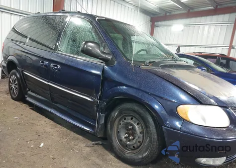 2004 Chrysler Town & Country Touring z USA, uszkodzony, nr VIN 2C4GP54L84R538842